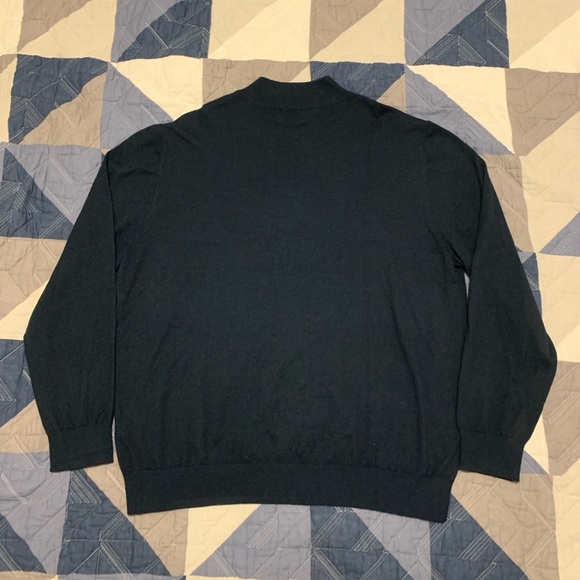 Southern Tide Men’s Sweater Quarter Zip XXL Dark Blue - Picture 2 of 6